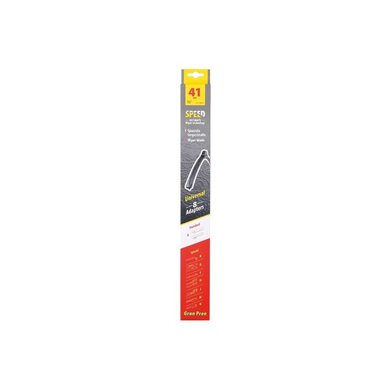Gran-Pree Speed, spazzola tergicristallo - 41 cm (16") - 1 pz