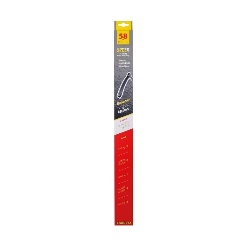 Gran-Pree Speed, spazzola tergicristallo - 58 cm (23") - 1 pz