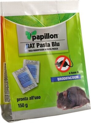 Esca Topicia "BRODIFACOUM" Pasta Blu GR.150