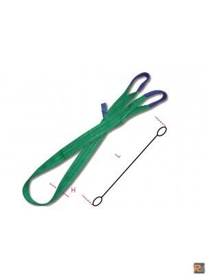 Fasce di Sollevamento  Verde 2000KG MT2