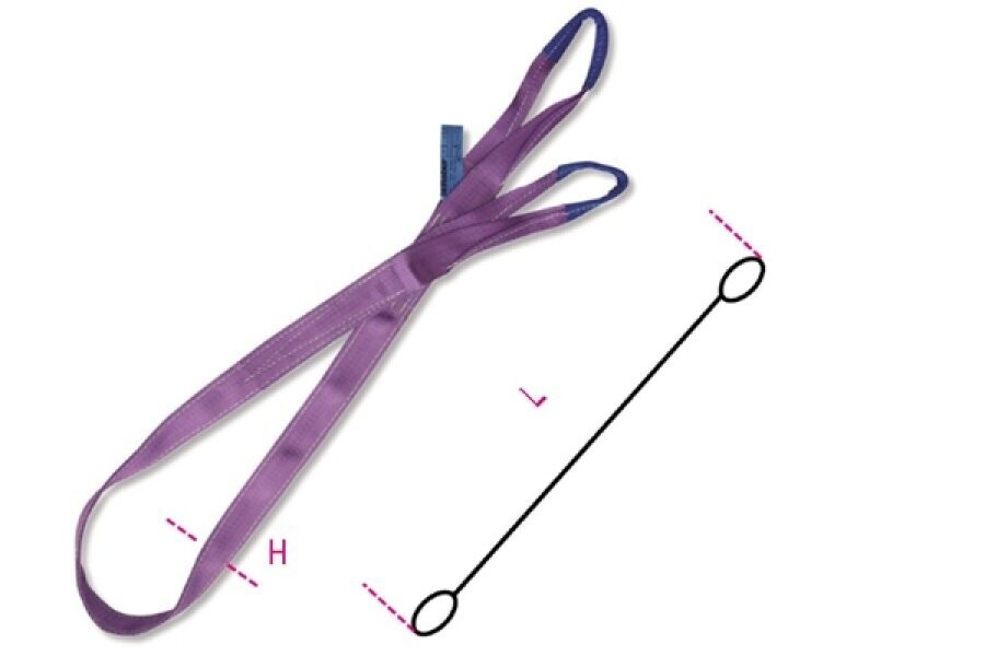 Fasce di Sollevamento Viola 1000KG MT5