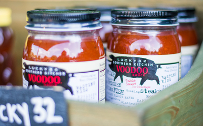 Case of 12 Voodoo Sauce by Lucky 32 Southern Kitchen