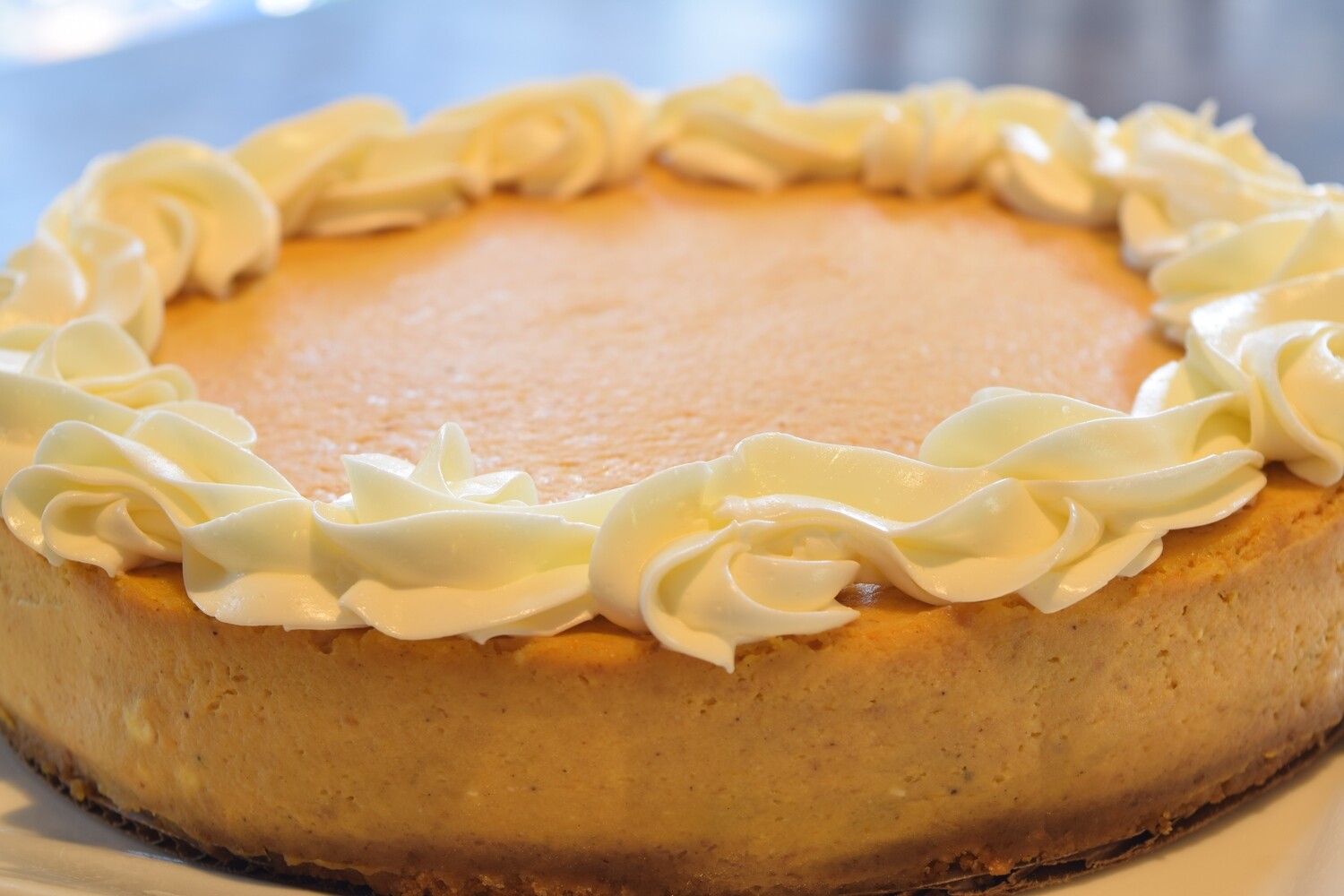 Gluten-Free Pumpkin Cheesecake