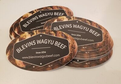 Blevins Wagyu Beef 3" x 5" Sticker
