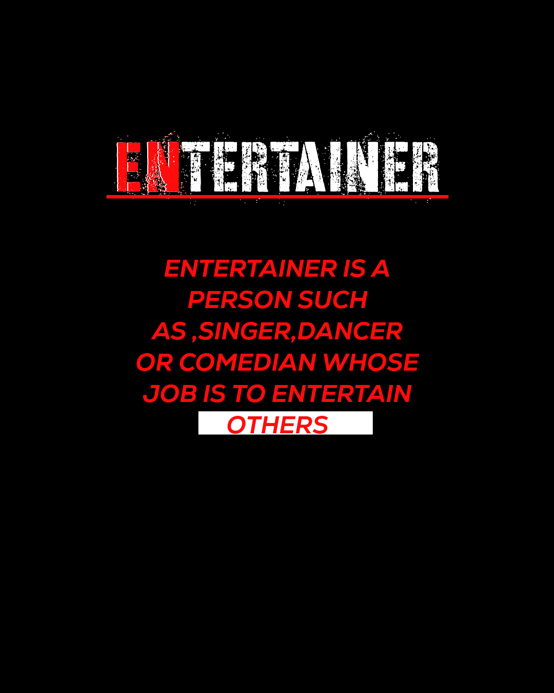 Entertainer