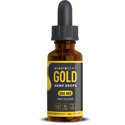 Oracle Leaf Gold Hemp Drops