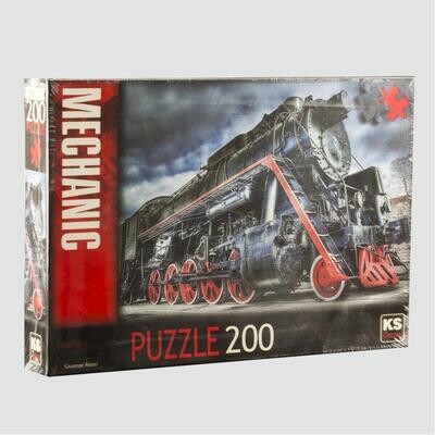 Machine / Locomotive Puzzle 200 Pieces KS Games