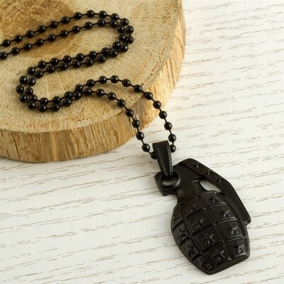 Grenade Men's Necklace