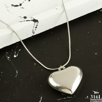 Heart Luxury Steel Necklace