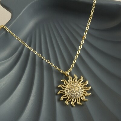 Tugra Gold Plated Necklace