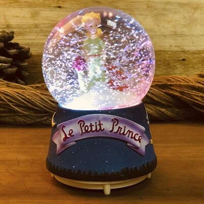 Prince Light Snow Globe Small Size