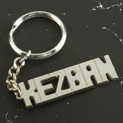 Kezban Name Keychain
