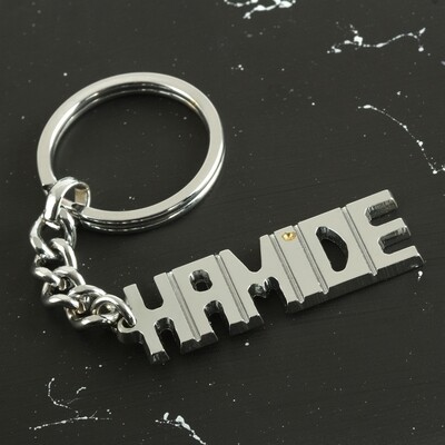 Hamide Name Keychain