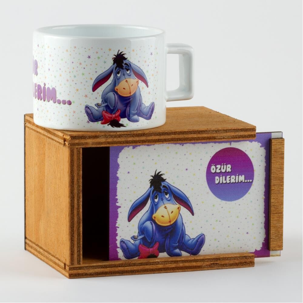 Wooden Boxed Mug With I'm Sorry