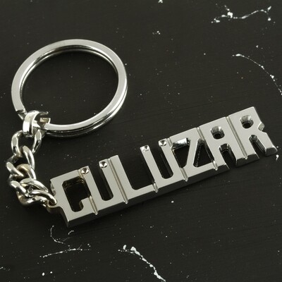 Guluzar Name Keychain