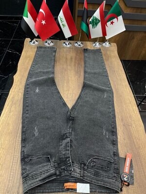 Youth jeans, excellent first type, large size