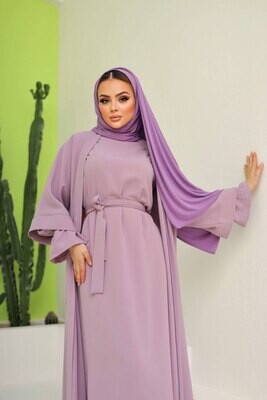 Two-piece abaya