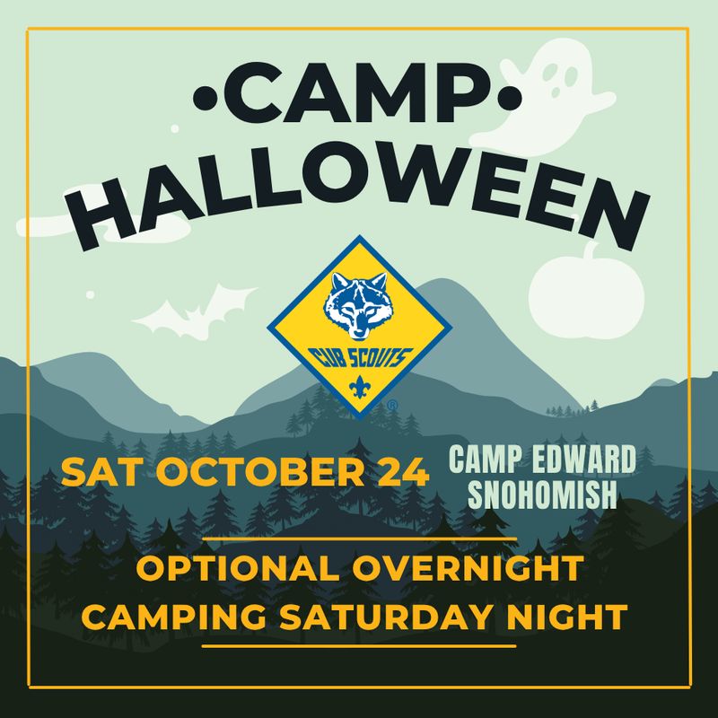 Camp Halloween - Saturday, October 24