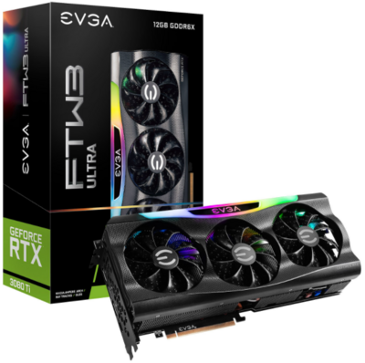 EVGA GeForce RTX 3080 TI FTW3 Ultra Gaming 12GB GDDR6 GPU