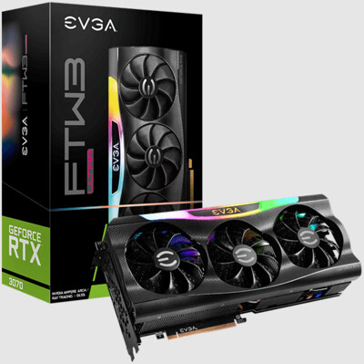 EVGA RTX 3070 FTW3 Ultra Gaming 8GB