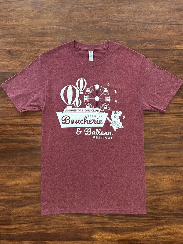 Boucherie &amp; Balloon Festival T-Shirt - Classic Logo