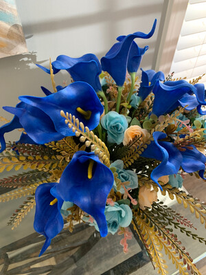 CALLA LILY AND CRYSTAL