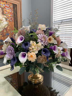 PURPLE LUXURY 2’H x 2’W