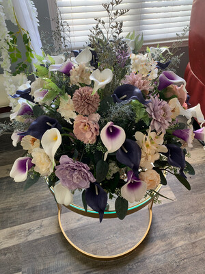 PURPLE LUXURY 2’H x 2’W