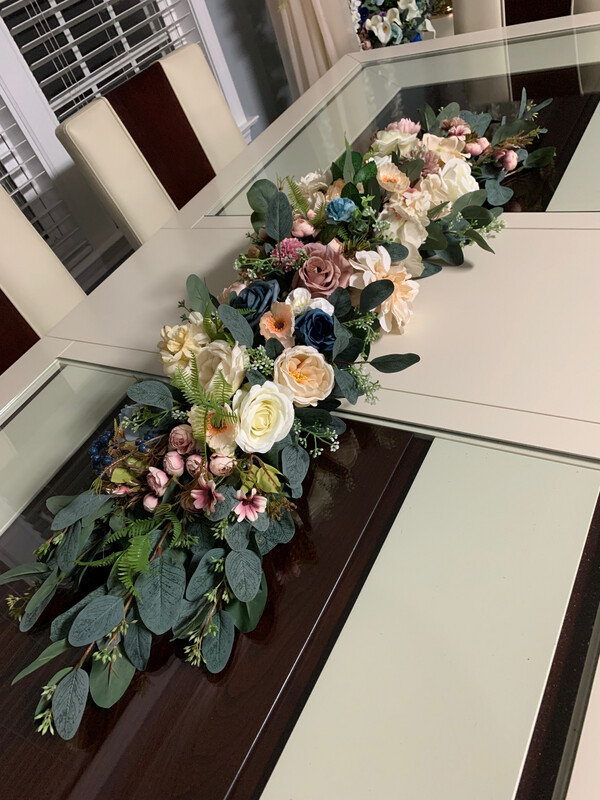 FLOWERS RUNNER 36” LONG