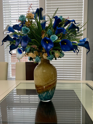BLUE ON BLUE