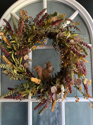 SQUIRREL WREATH