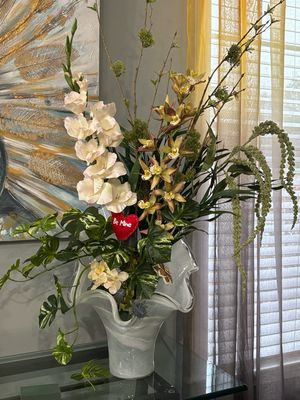 WHITE ORCHIDS WAVE