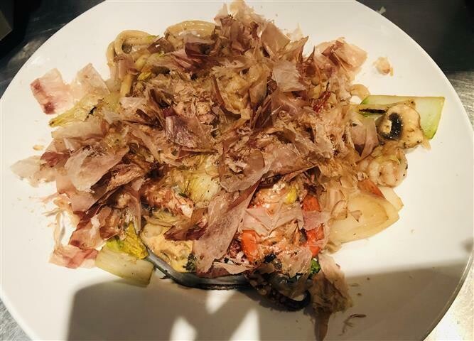 Seafood Yaki Udon