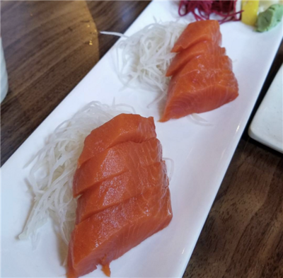 Wild Salmon Sashimi