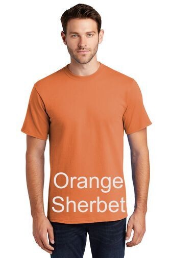 Men's Short Sleeve Tee - Orange Sherbet Men's Short Sleeve Tee - Orange Sherbet