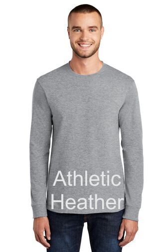 Men's Tall Long Sleeve Tee - Athletic Heather Men's Tall Long Sleeve Tee - Athletic Heather