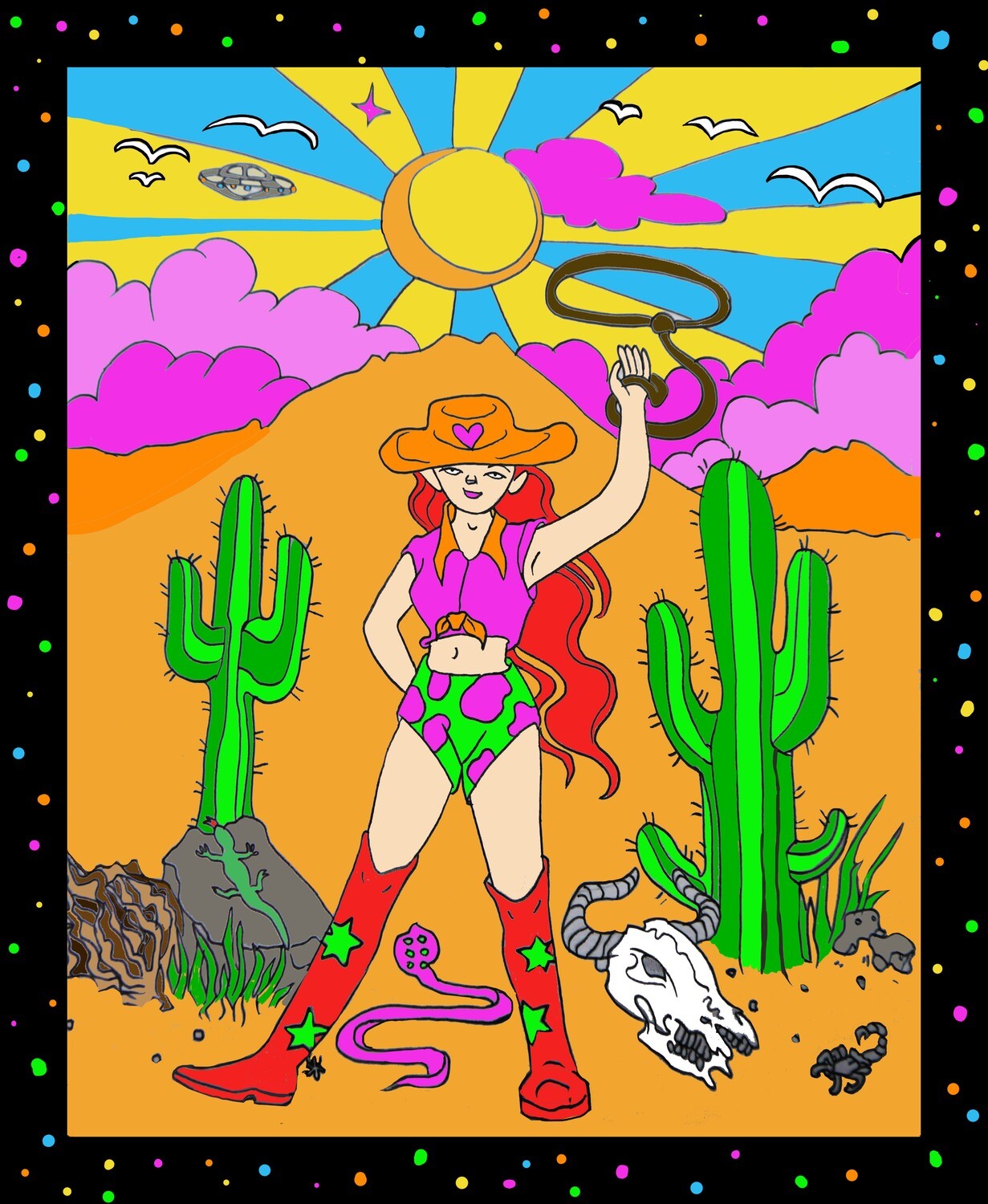 RIDE UM' HIGH COWGYAL