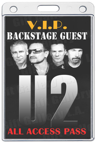 U2 ALL ACCESS LAMINATED PASS