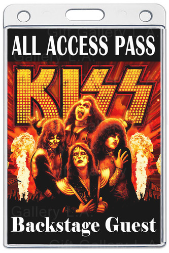 KISS ALL ACCESS LAMINATED PASS