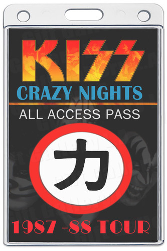 KISS ALL ACCESS LAMINATED PASS