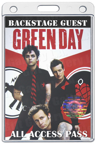 GREEN DAY ALL ACCESS PASS V.I.P.