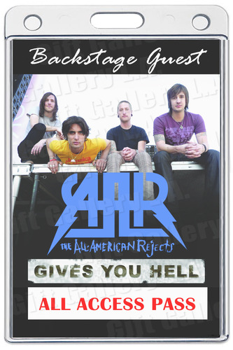 THE ALL AMERICAN REJECTS ALL ACCESS LAMINATED PASS