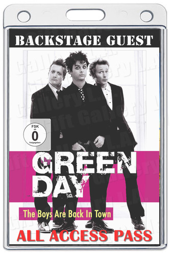 GREEN DAY ALL ACCESS PASS V.I.P.