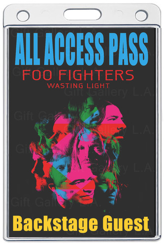 FOO FIGHTERS ALL ACCESS LAMINATED PASS