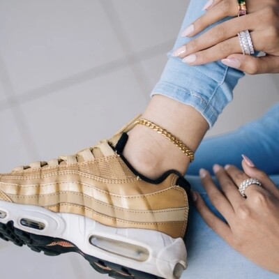 Miami Cuban Anklet 