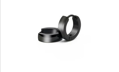 Men&#39;s Simple Hoop Earrings 