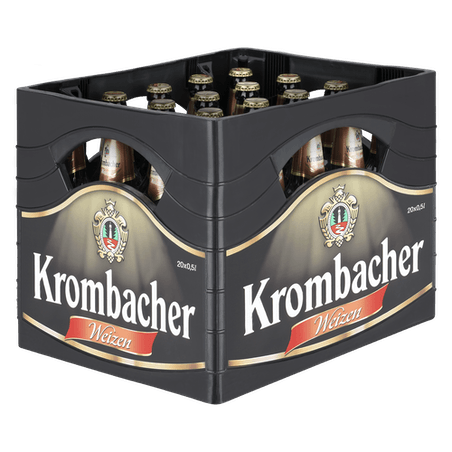 Krombacher Weizen Dunkel 20x0.5L FL