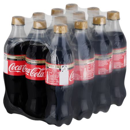 Coca Cola zero koffeinfrei 12x0.5L PEW