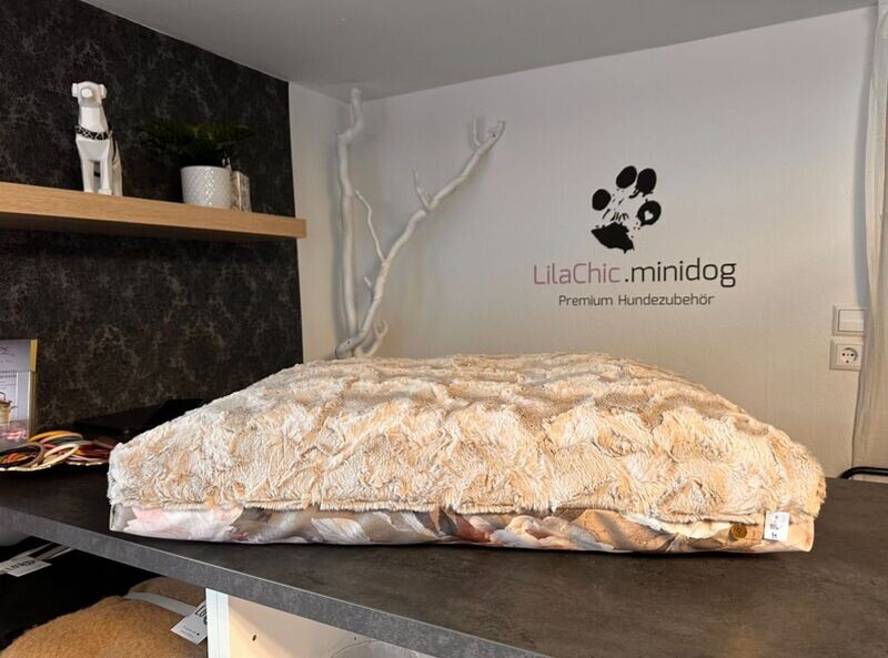 Bodenkissen blush/ taupe