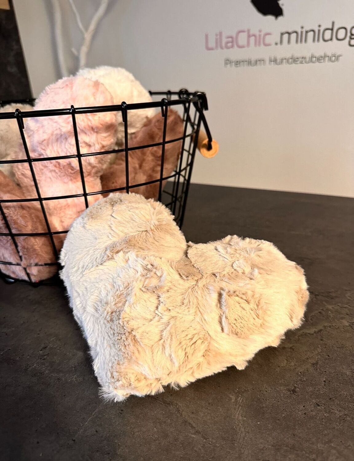 Kuschelherz versch. Farben